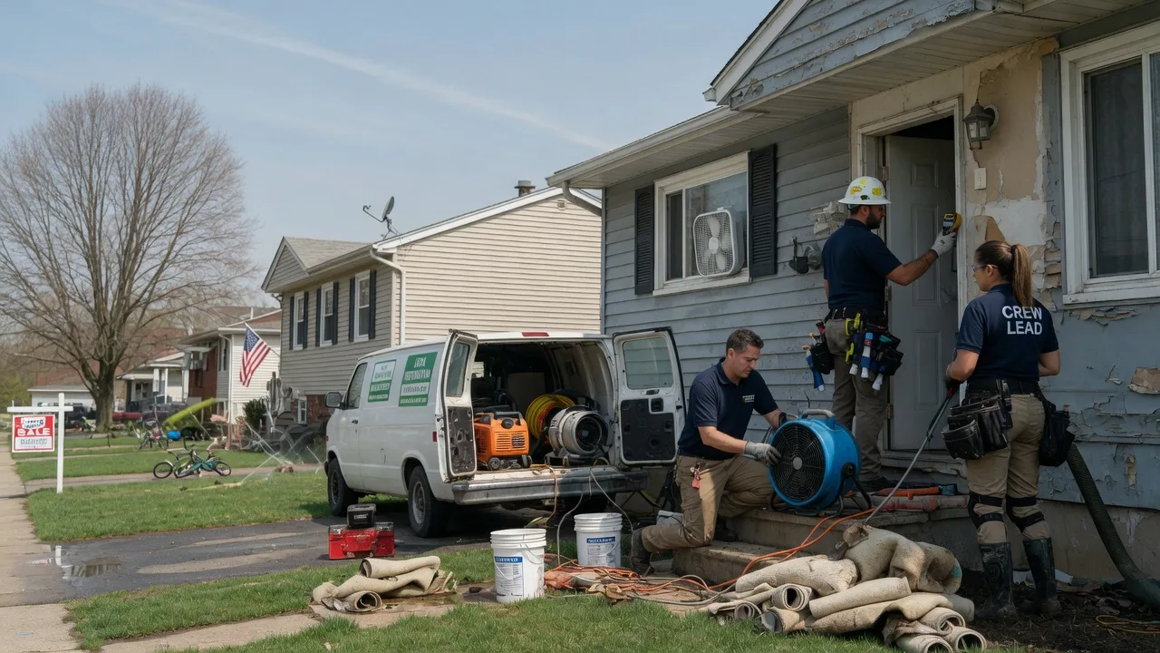 Flood Cleanup in Summerfield, NC near me