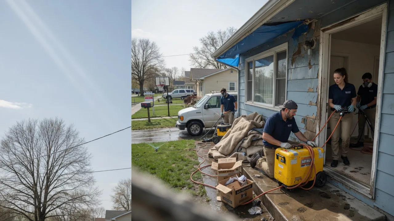 Basement Flood Cleanup in Summerfield, NC near me
